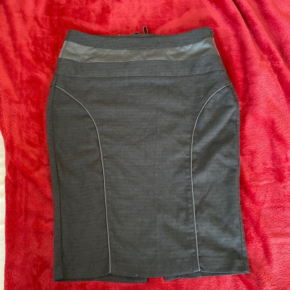 Gray skirt in good condition. Cute with a blouse and heels